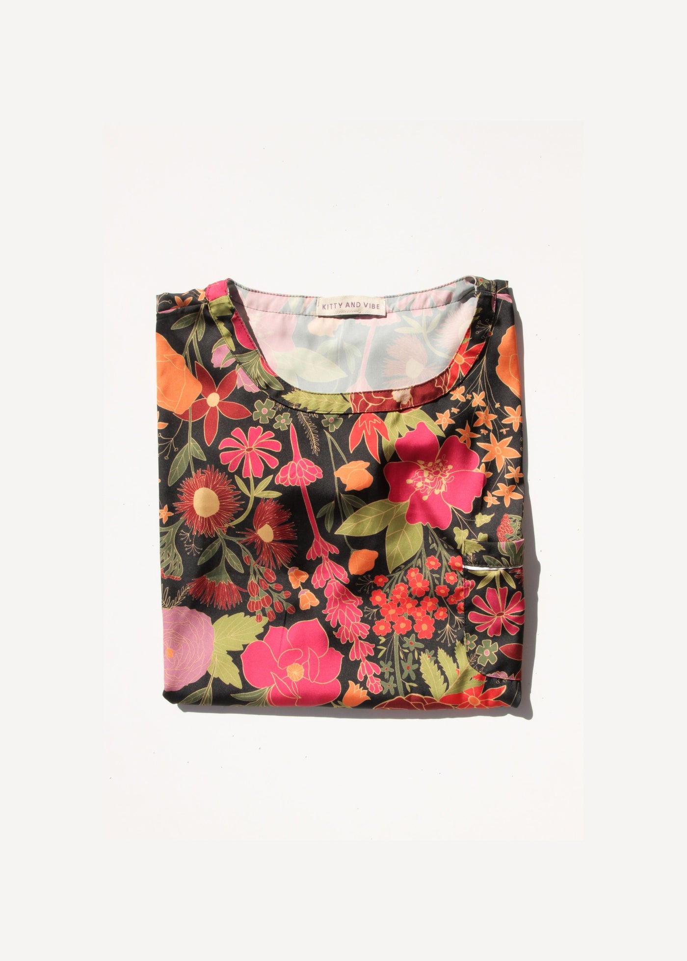 Eco Silky Pajama Tee in Margot