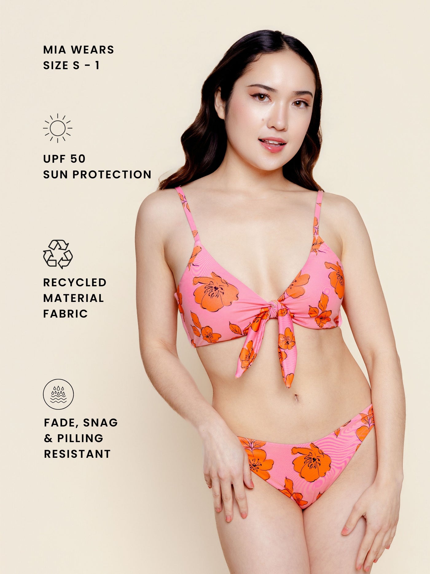 Brief Bottoms in Pink Floral