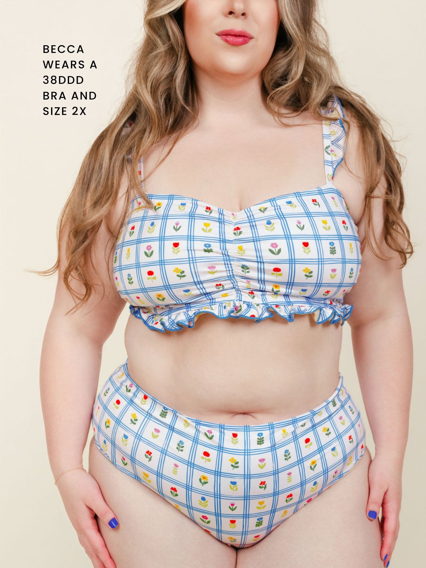 Ruffle Top in Wildflower