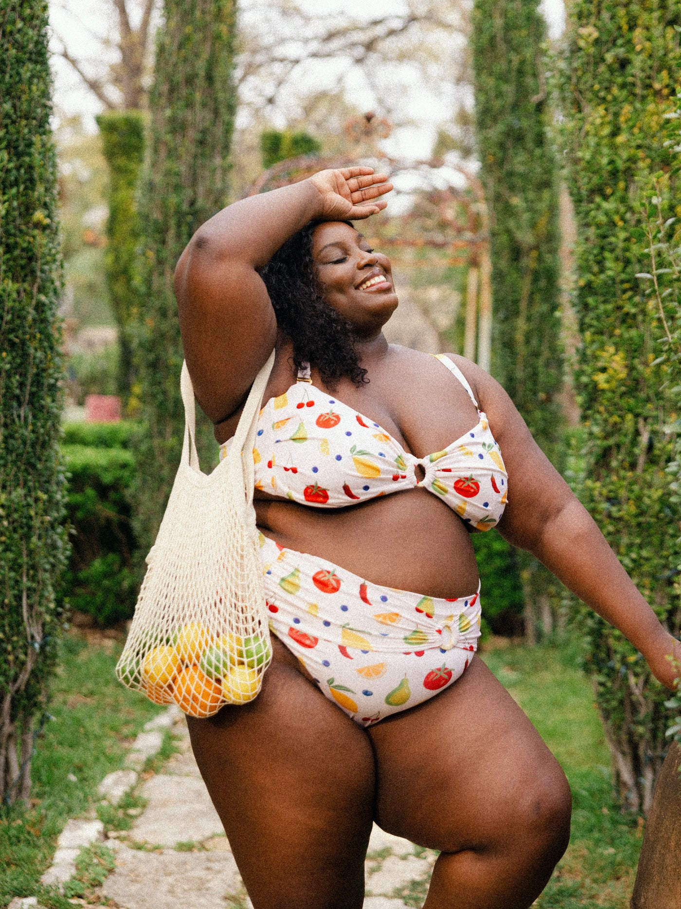Ring High Hip Bottoms in Paloma