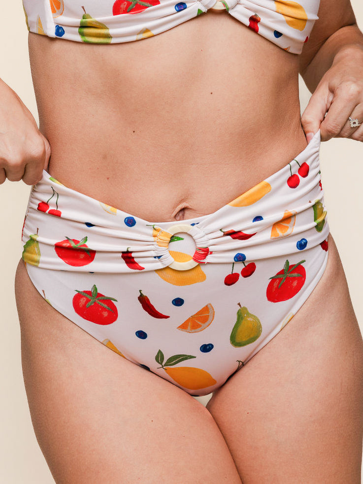 Ring High Hip Bottoms in Paloma