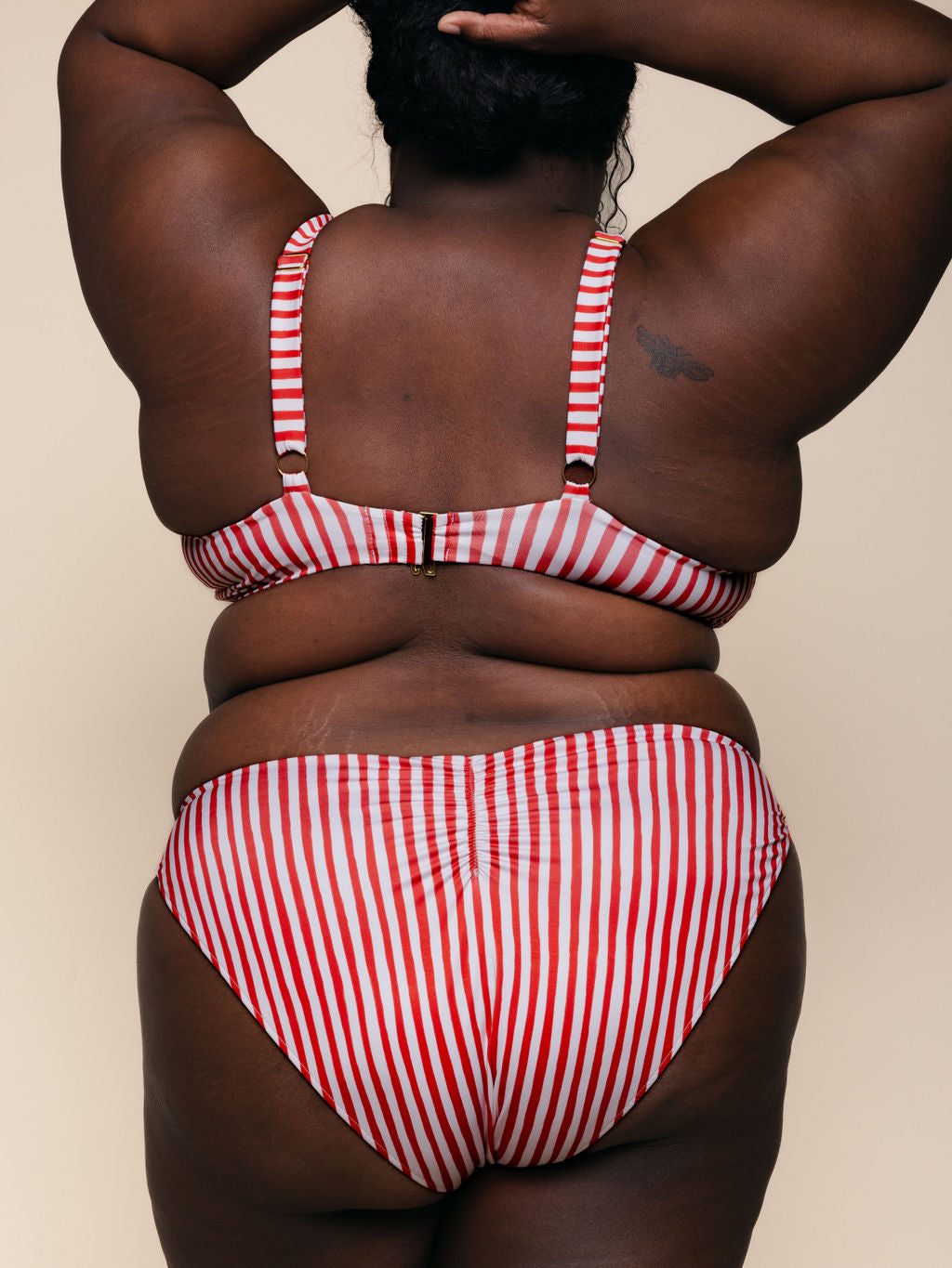 Ruched Tie Bottoms in Lucia