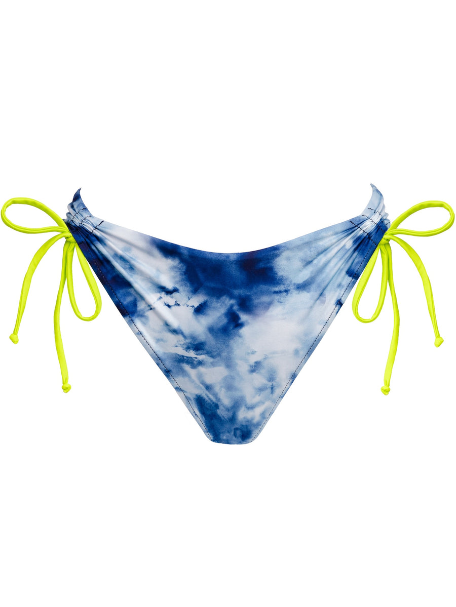 Ruched Tie Bottoms in Laguna