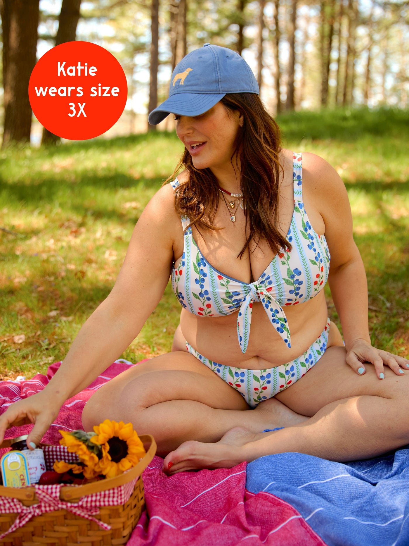 Front Tie Top in Popham