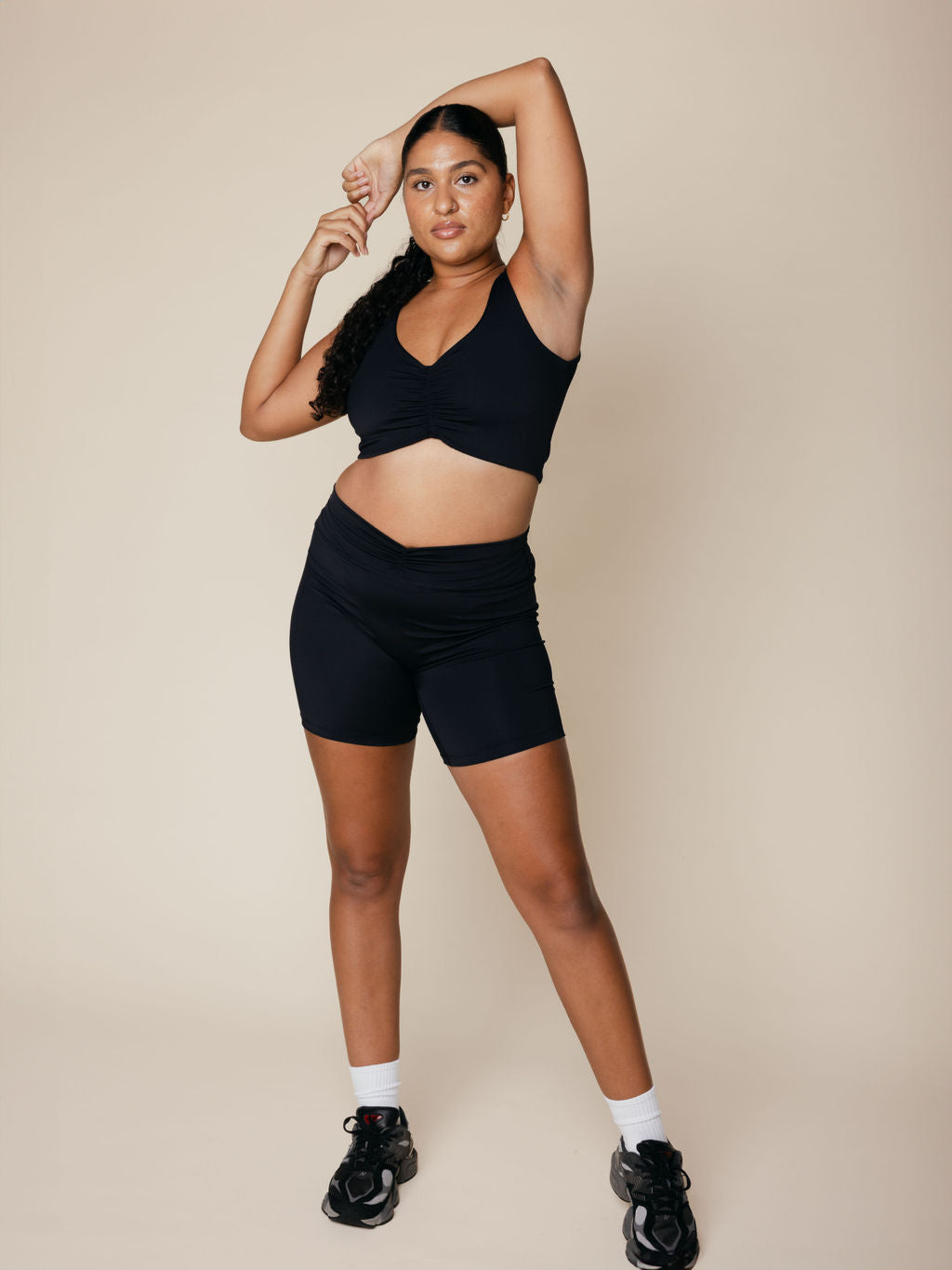 Play Biker Short in Black