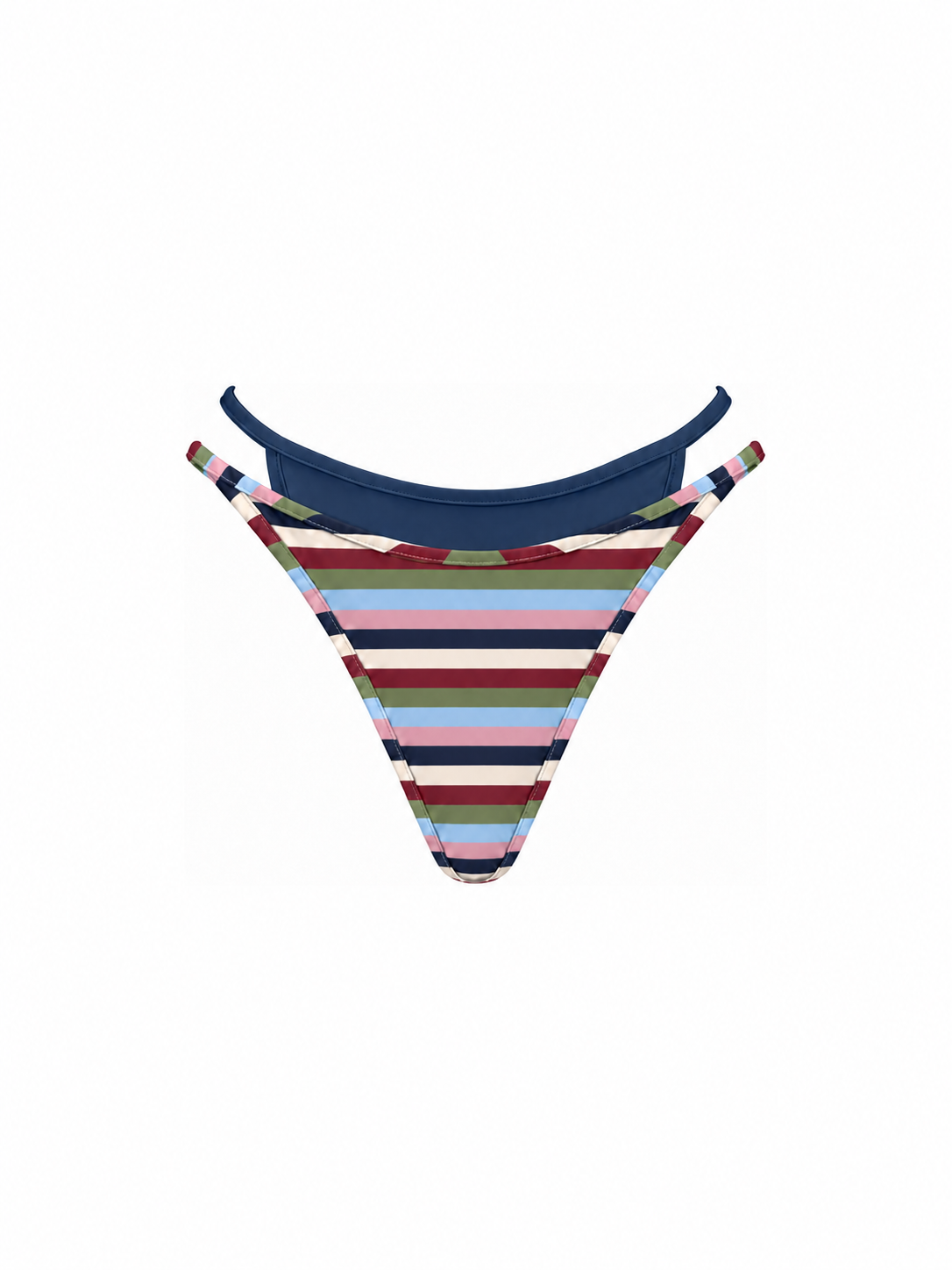 High Cut Layered Bottoms in Colette