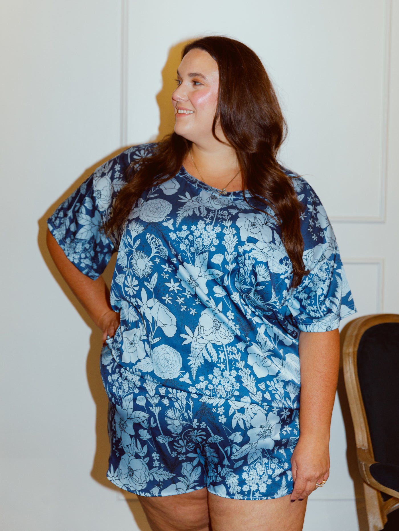 Eco Silky Pajama Tee in Belle
