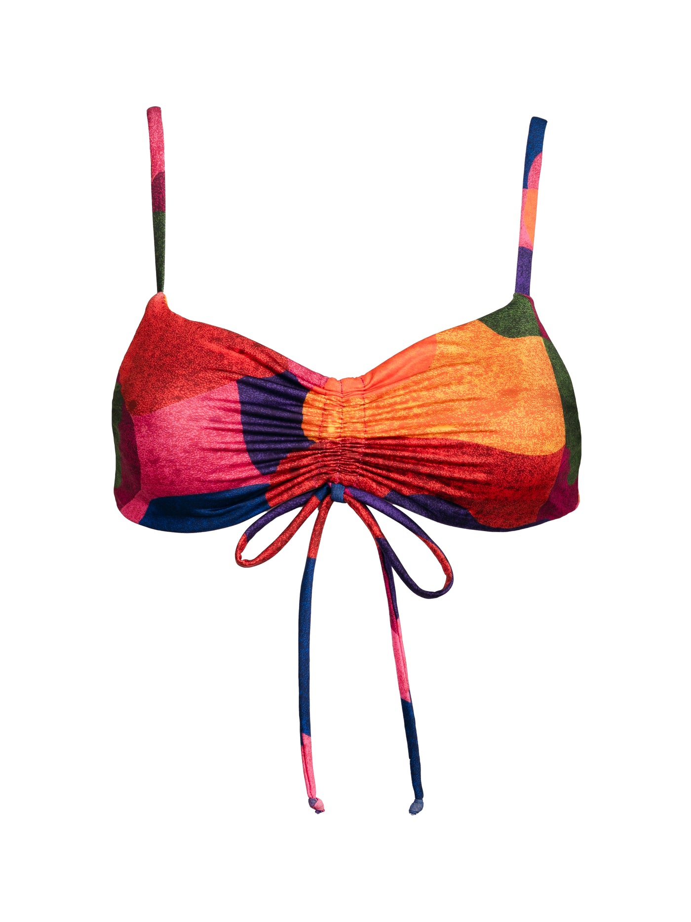 Ruched Tie Top in Isla