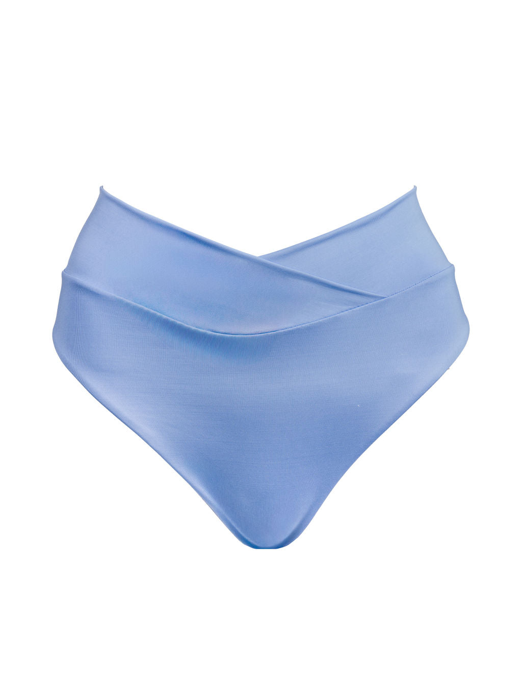 High Hip Crossover Bottoms in Sky