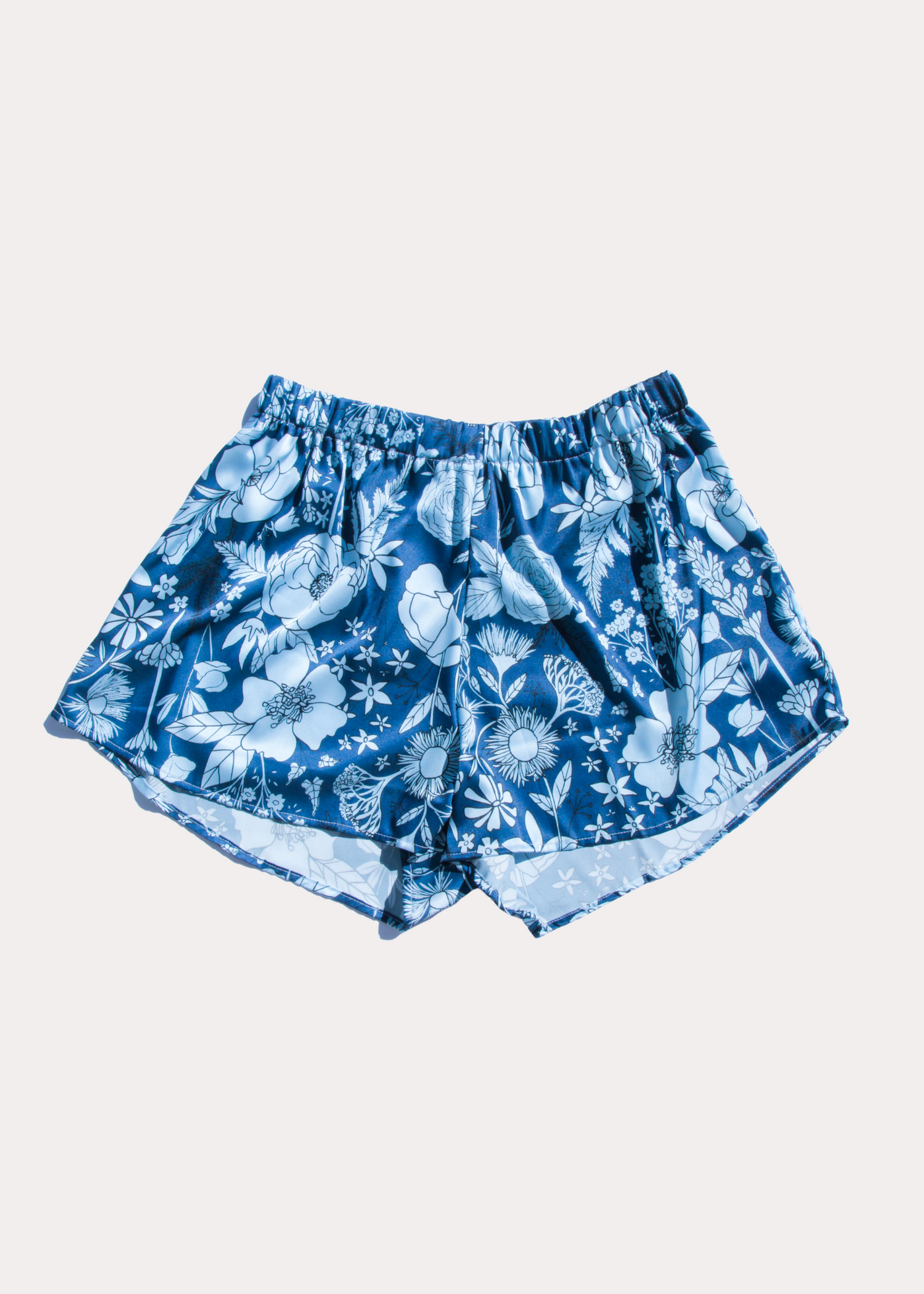Eco Silky Pajama Shorts in Belle