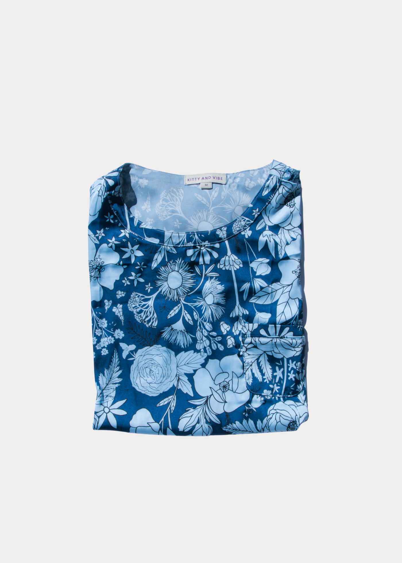 Eco Silky Pajama Tee in Belle