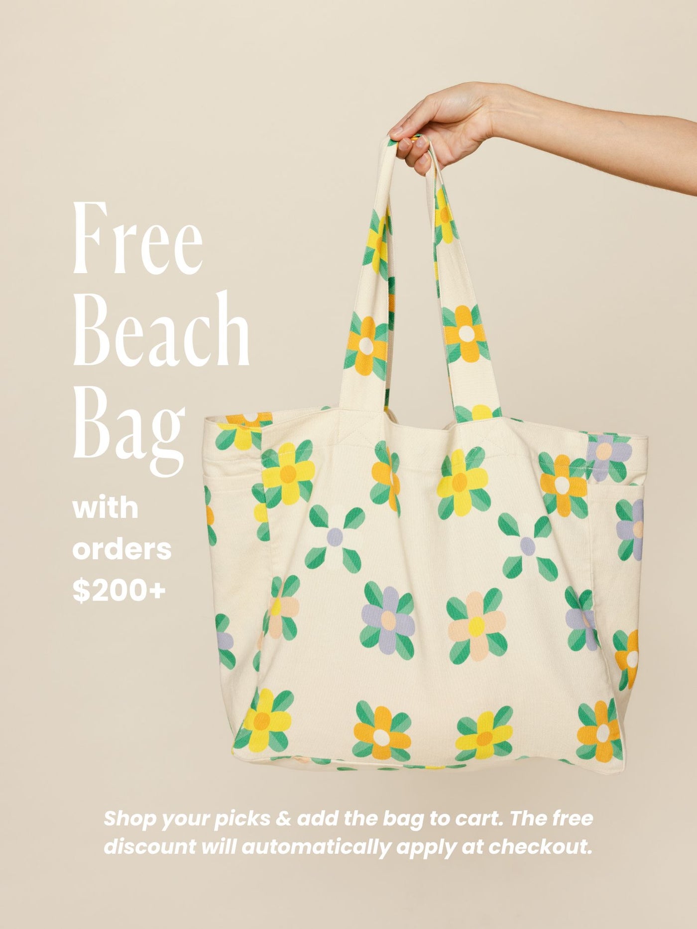 Kitty and Vibe x Noble Limited Edition Beach Bag