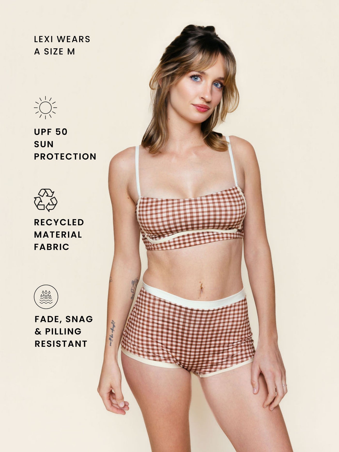 Boyshort Bottoms in Sugar