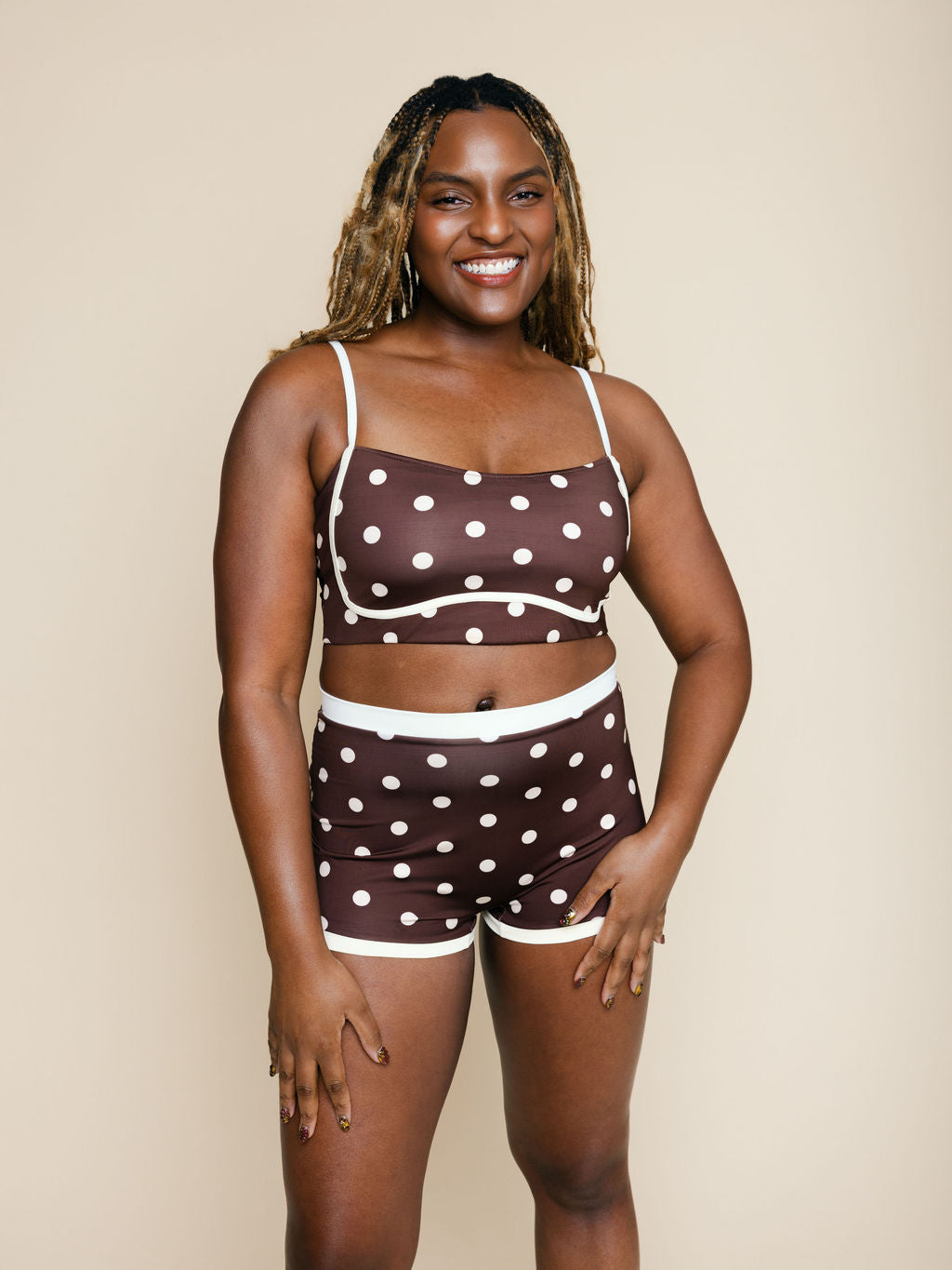 Boyshort Bottoms in Brandy