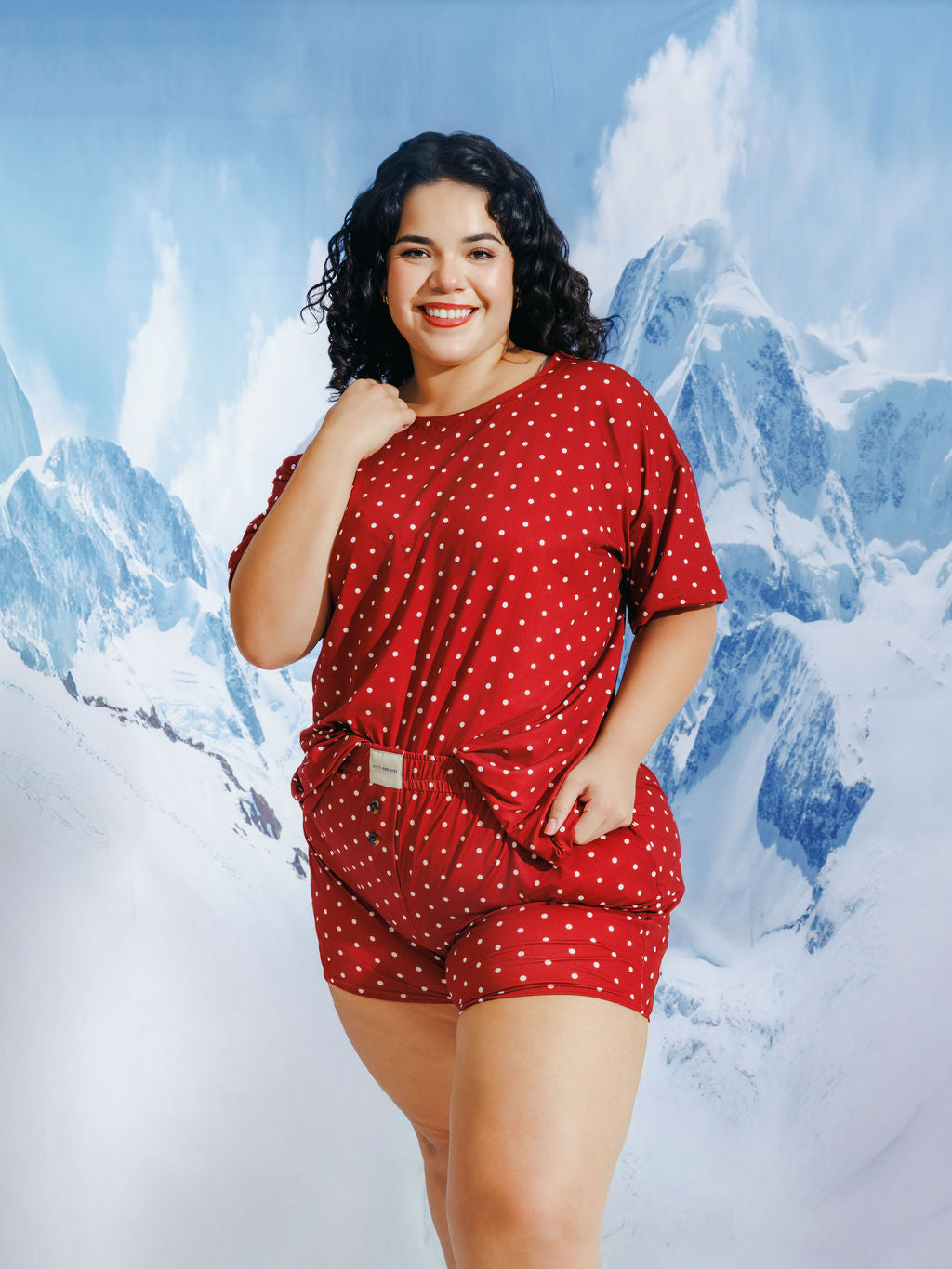 Cozy Soft Pajama Boxer in Holly
