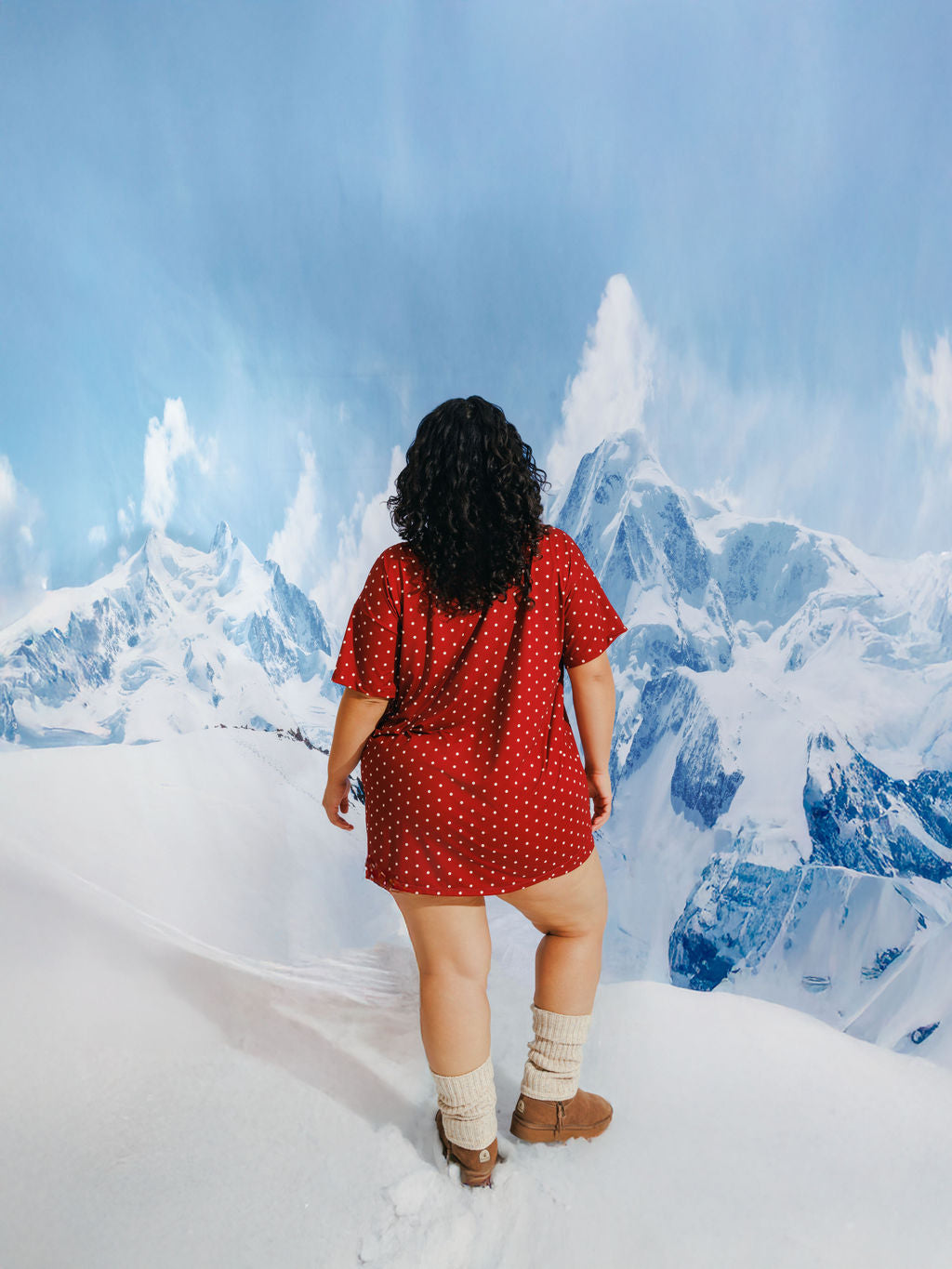 Cozy Soft Pajama Tee in Holly