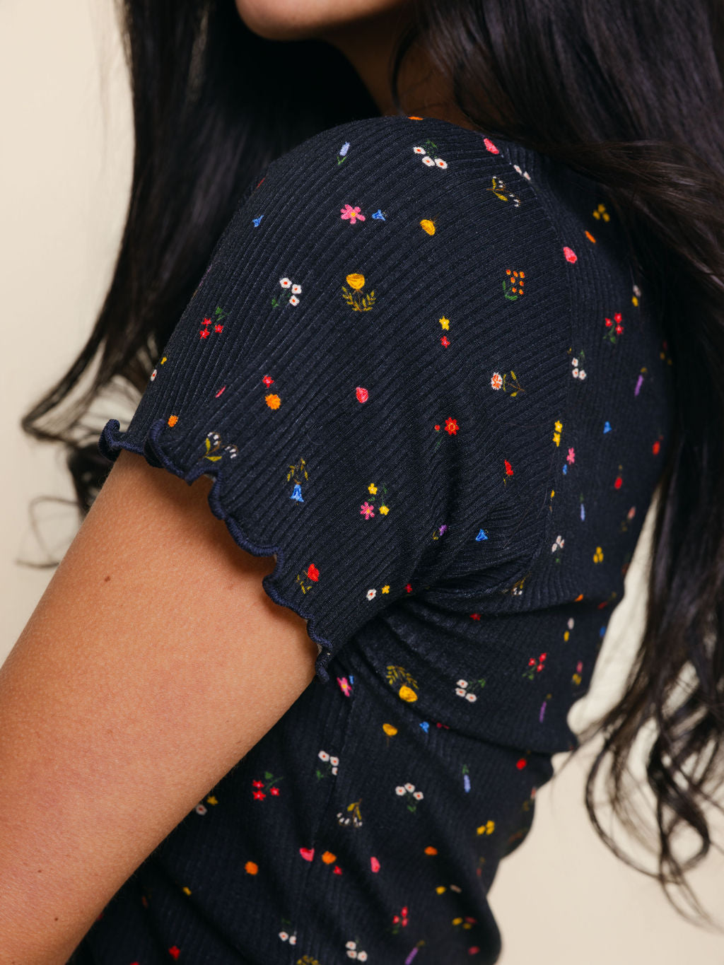 Bamboo Pajama Baby Tee in Matilda