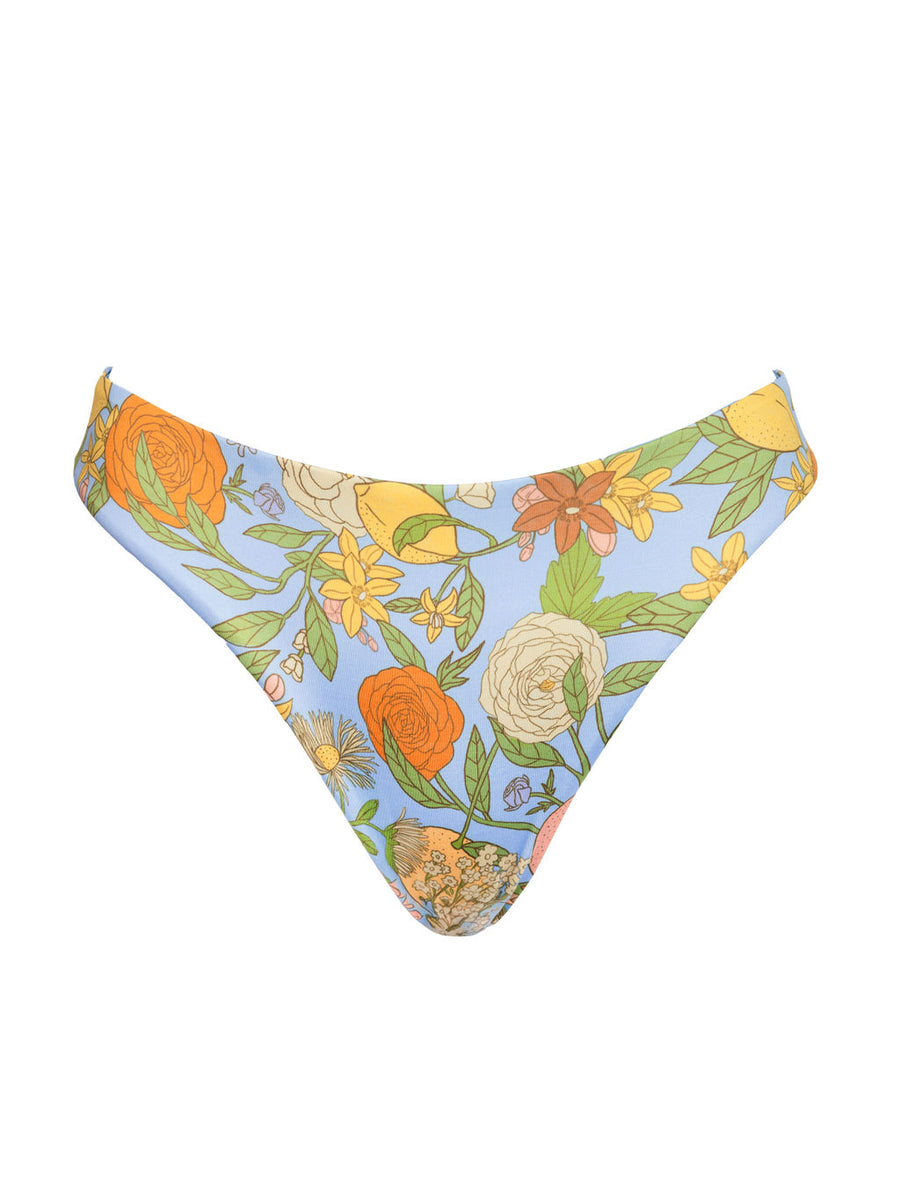 High Leg Mid Rise Bottoms in Aurelia