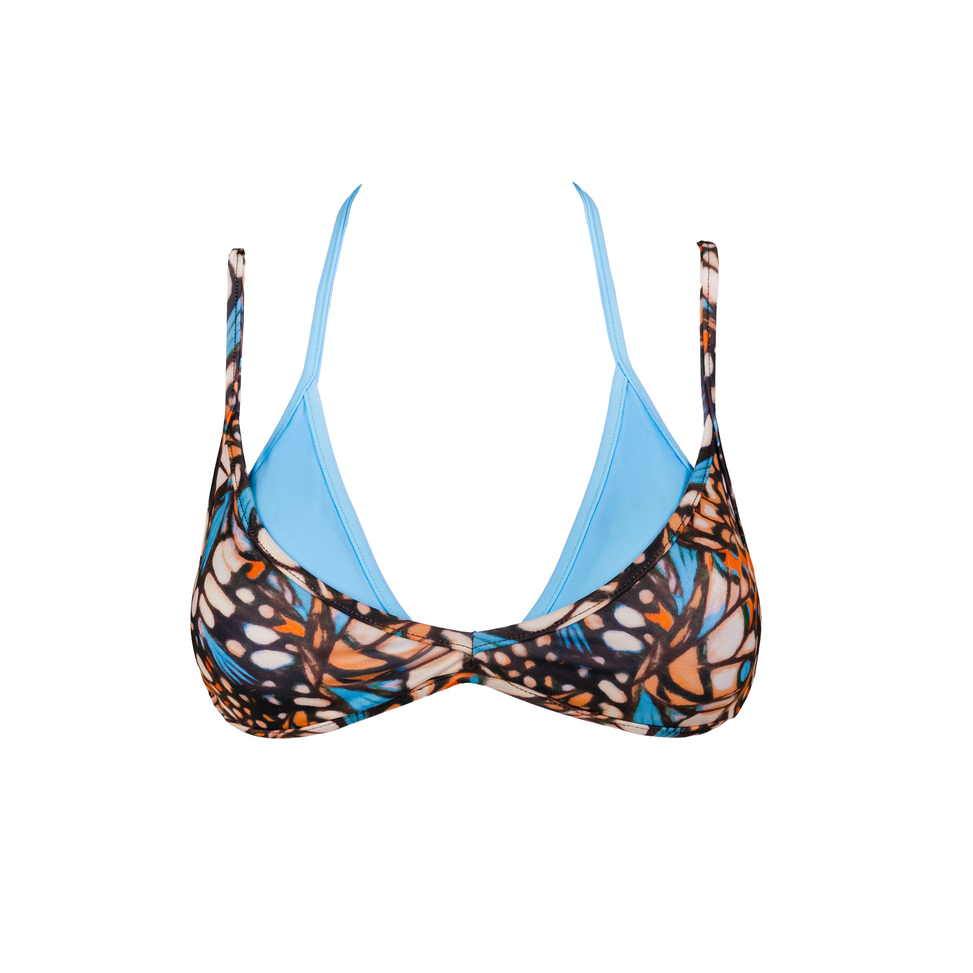 Layered Bikini Top in Mik