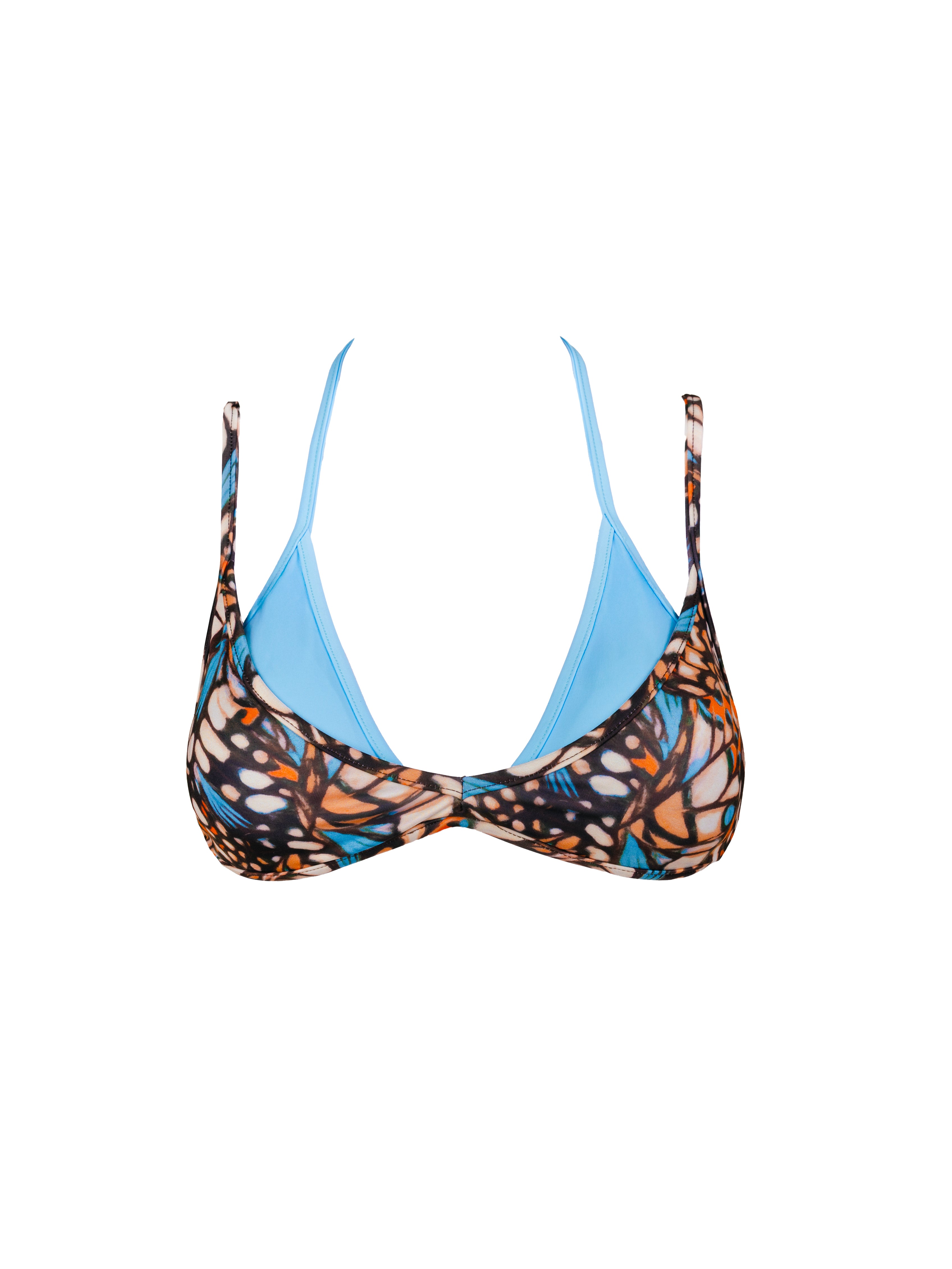 Layered Bikini Top in Mik