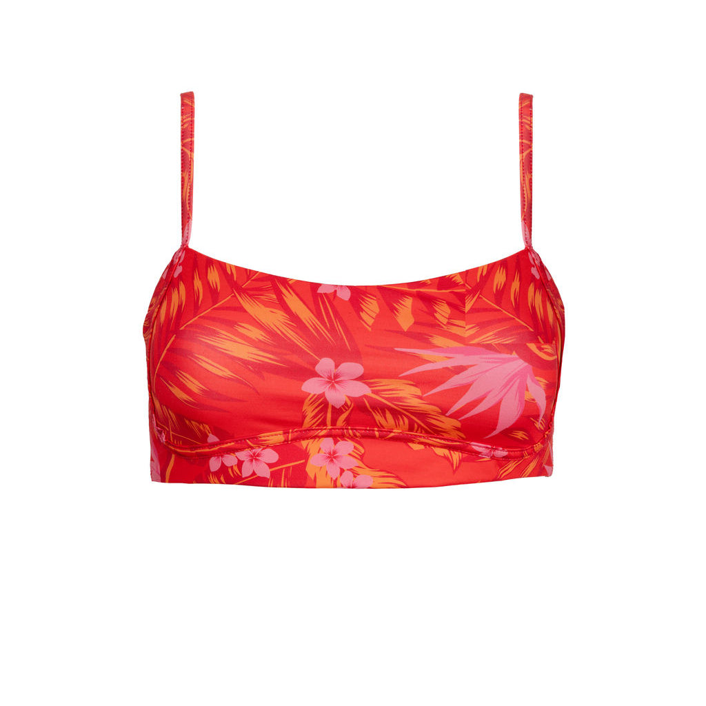 Bandeau With Piping Top in Maui