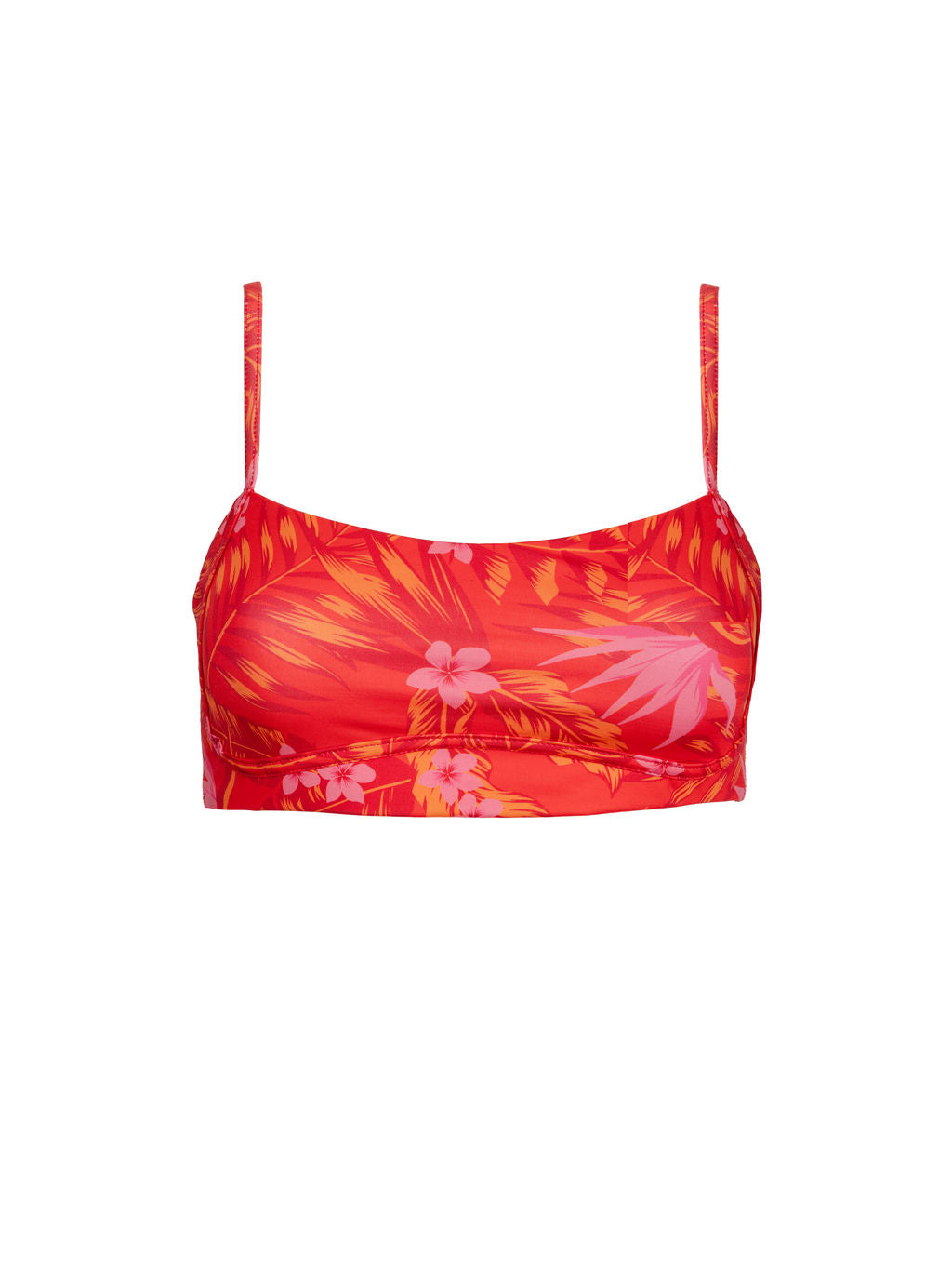 Bandeau With Piping Top in Maui
