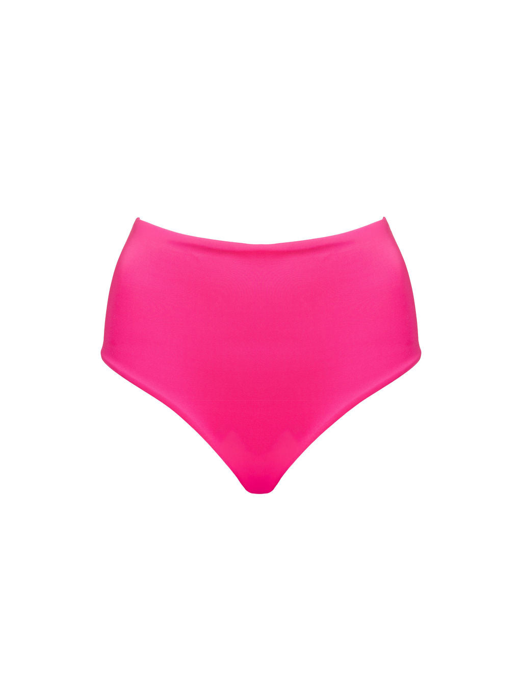 High Waisted Full Coverage Bottoms in Punch