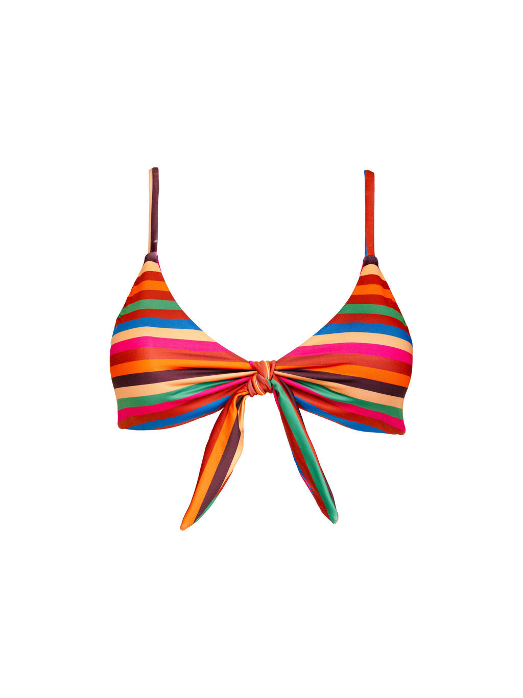 Front Tie Top in Boardwalk