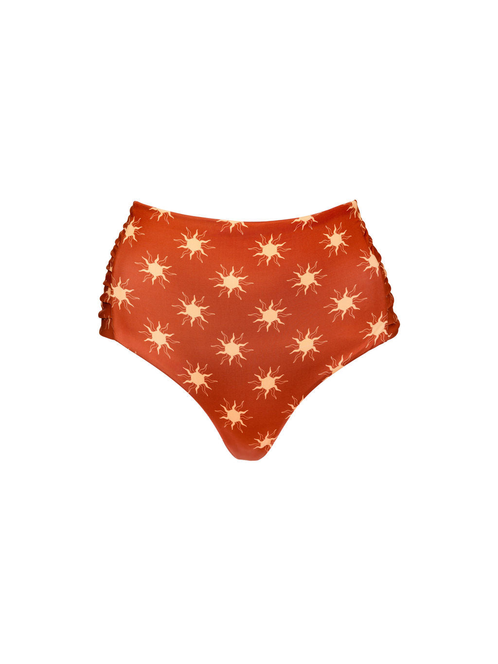 Pleated High Waisted Bottoms in Solara
