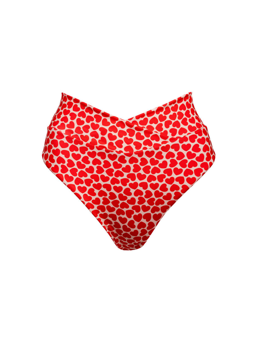 High Hip Crossover Bottoms in Brooke