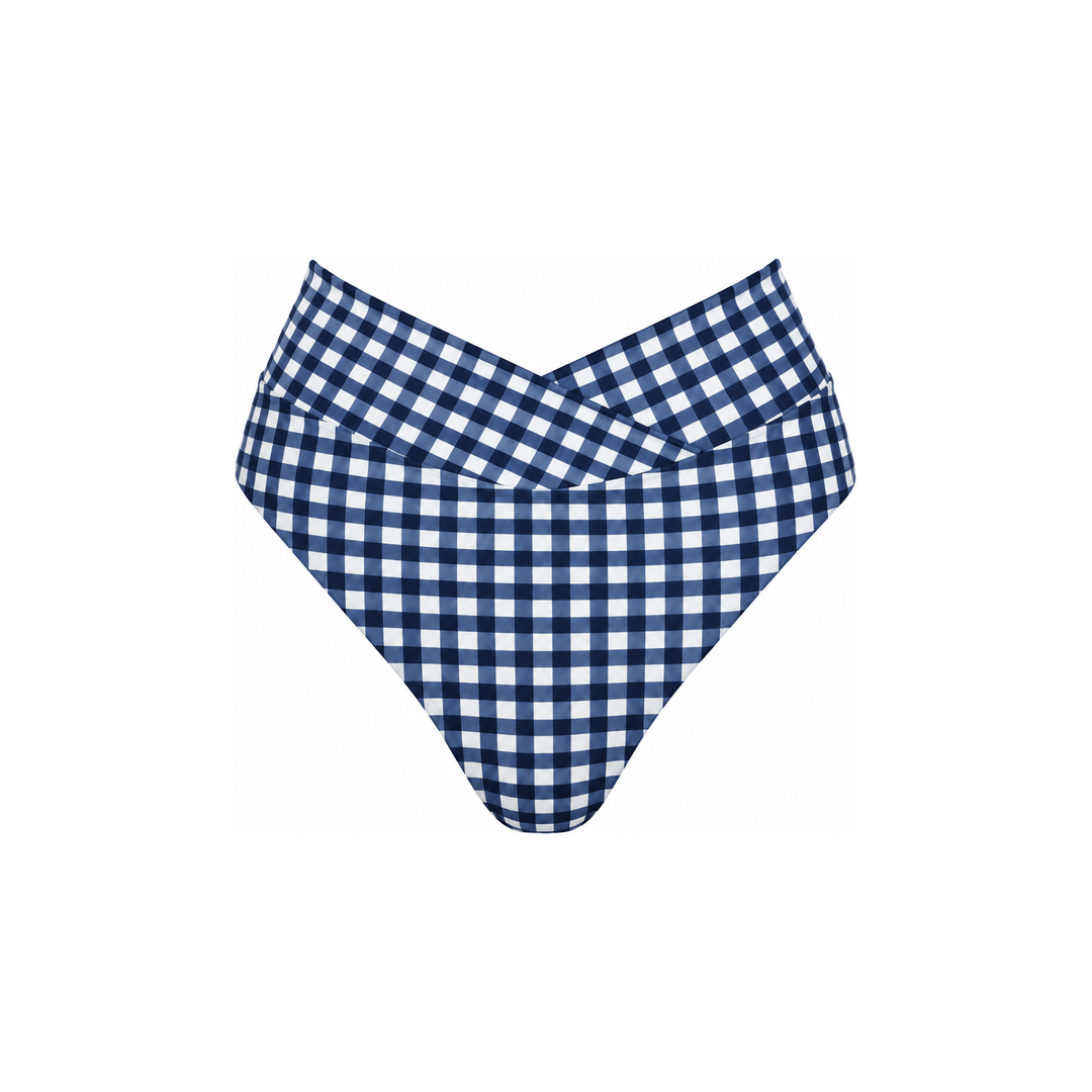 High Hip Crossover Bottoms in Bonbon