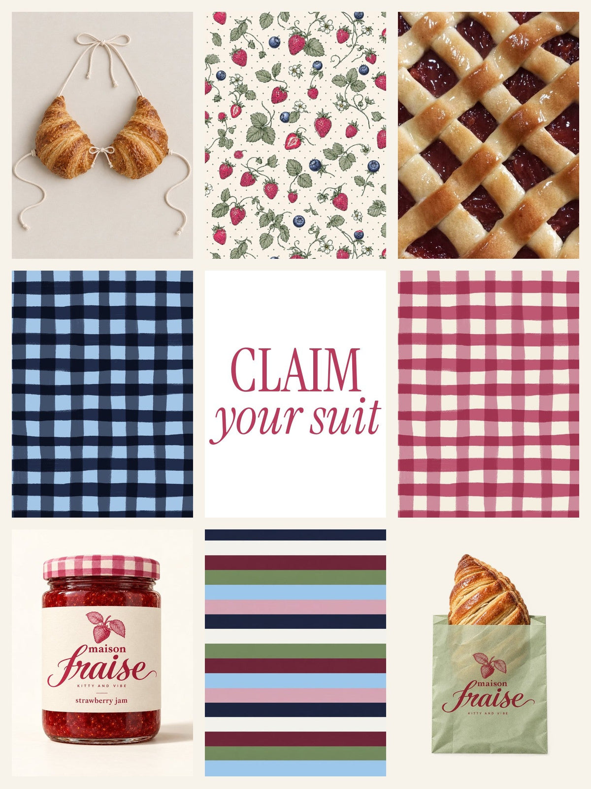 Maison Fraise mood board
