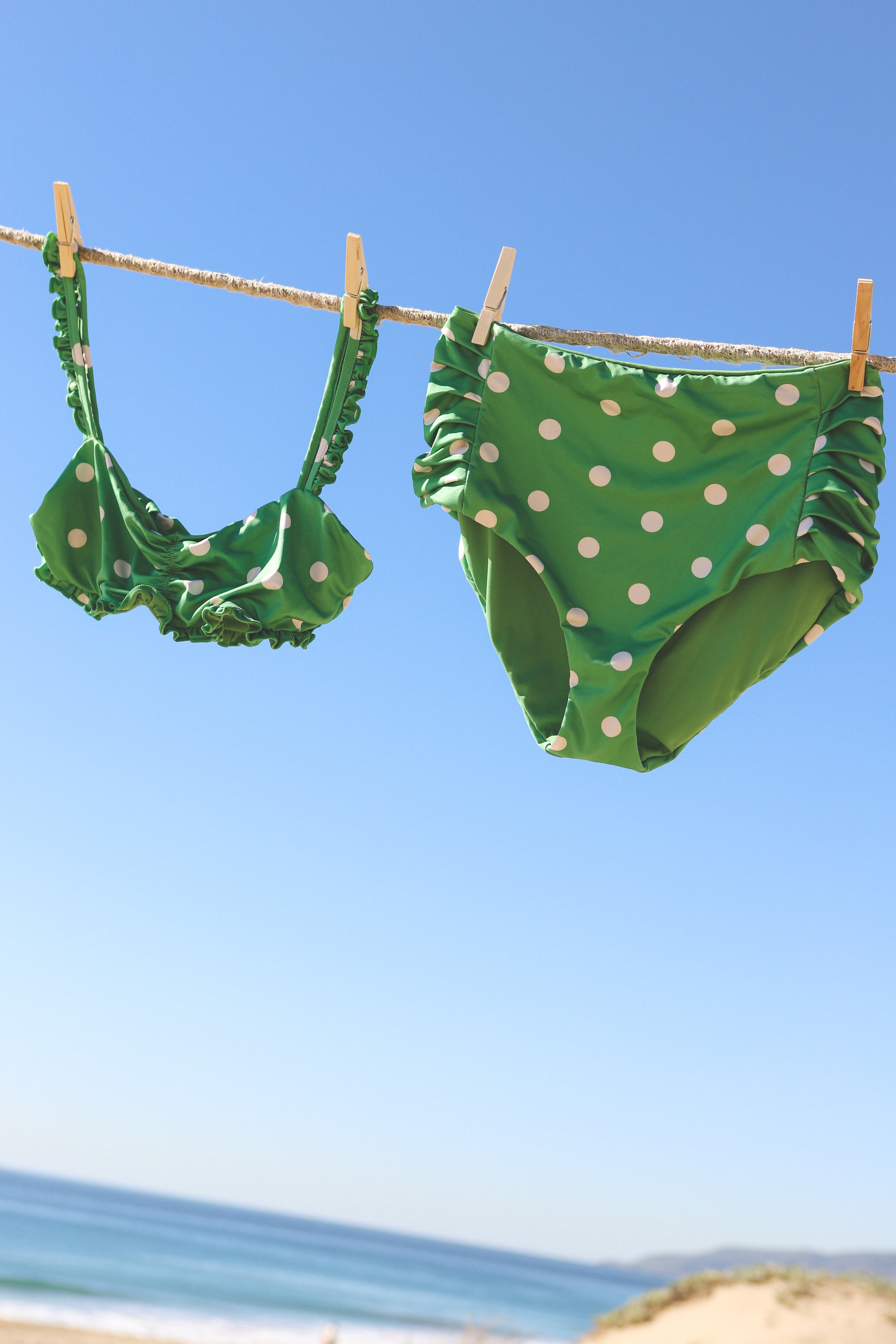Kitty and Vibe 2026 campaign - Meadow print swimwear