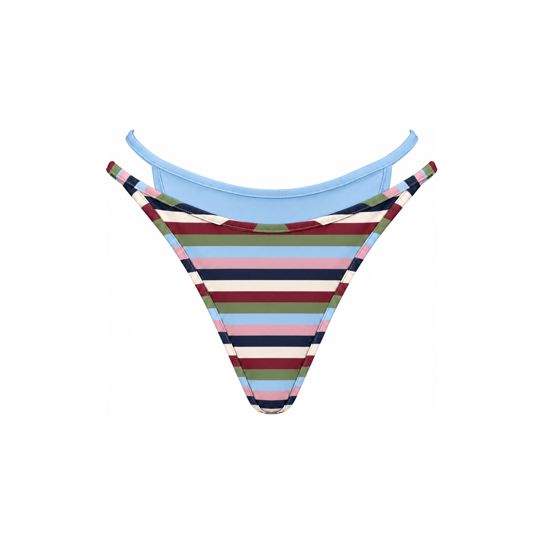 High Cut Layered Bottoms in Colette