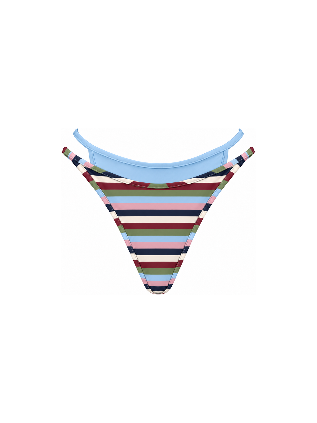 High Cut Layered Bottoms in Colette